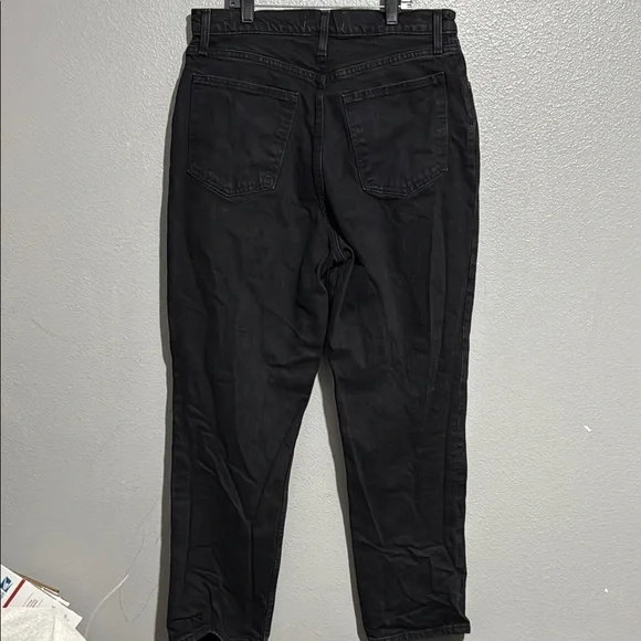 Abercrombie & Fitch Curve Love Ultra High Rise 90s Straight Jean - Picture 5 of 9